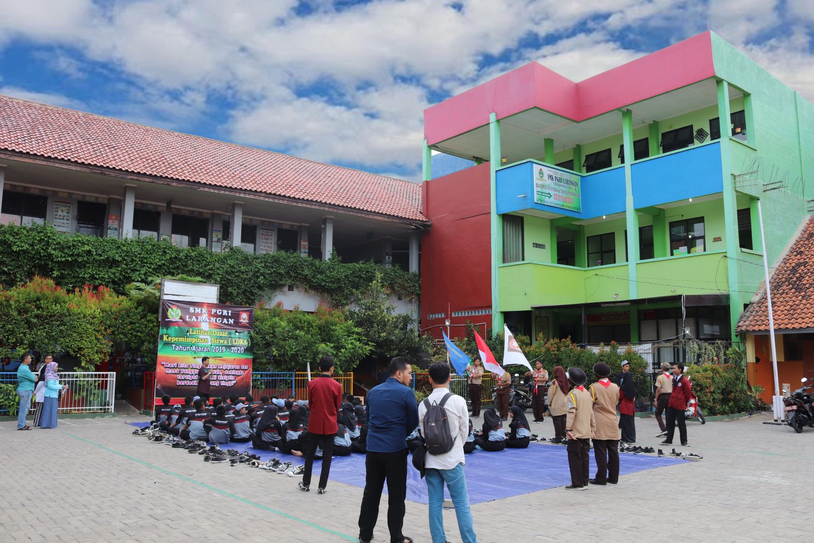 Siswa SMK PGRI Larangan